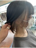 #ボブ　＃インナーカラー