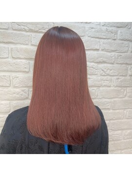 アンククロス 表参道(ANKH CROSS) ブリーチなしピンクブラウン