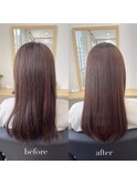 『髪質改善』ストレートエステ（縮毛矯正）（リタッチ可）