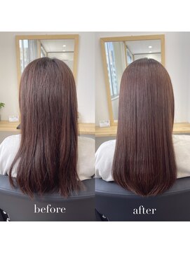 リアン 四条大宮店(Lien) 『髪質改善』ストレートエステ（縮毛矯正）（リタッチ可）