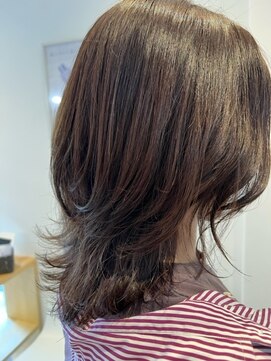 シェリール 八千代台駅(CHERIR) ミディアムウルフ/ナチュラルブラウンカラー