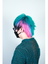 クリップ ジョイント ゴッド(CLIP JOINT GOD)&nbsp;pink ＆ turquoise