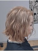 ケアブリーチ ミルクティーベージュ