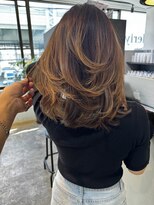 メリー オオサカ(Merly Osaka)&nbsp;カットのみも大歓迎！_上品おしゃれレイヤースタイル！