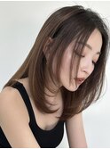 ハイライトカラーグレージュベージュケアブリーチダブルカラー