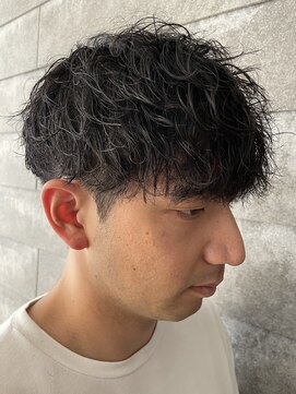 ニアウ 伊勢崎連取店(Niau) メンズマッシュツイストスパイラルパーマメンズパーマ