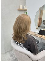 シアアルン 新小岩店(SHEER alun)&nbsp;ミルクティーベージュ/ダブルカラー/SHEERalun新小岩店