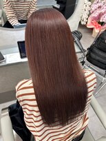 ニュイ 高槻 阪急茨木店(nui)&nbsp;黒髪ボブルフネビージュ小顔ワンレンスペインカール