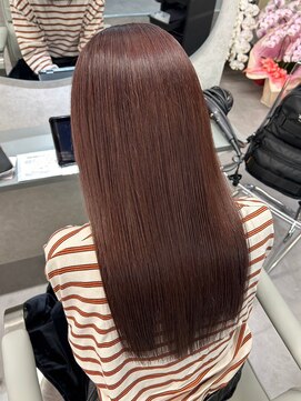 ニュイ 高槻 阪急茨木店(nui) 黒髪ボブルフネビージュ小顔ワンレンスペインカール