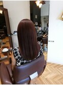 アメジストカラーセミロング