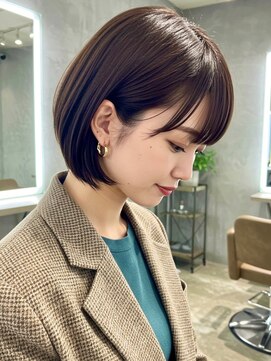 グルグル 本八幡店(GULGUL) ショート/顔周り/レイヤーカット/ブリーチなしカラー/本八幡