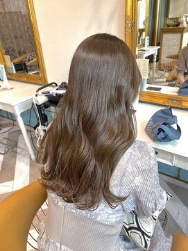 ロンドアベニール 北千住(Lond avenir) イメチェン外ハネボブ美髪ワイドバングミディアムレイヤーカット