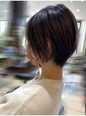 大人のためのショートボブ/ふんわりショート