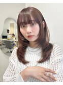 ★イメチェンヘアスタイル外はねボブ美髪ワイドバング