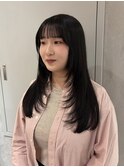 【YOKE】レイヤーカット顔周りレイヤーシャギーダークグレージュ