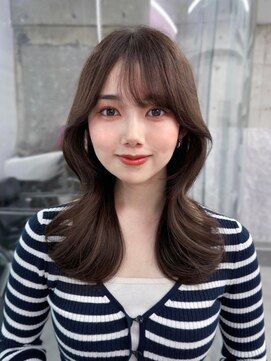 フィヴェント(Fivent) 美髪韓国レイヤーイメチェン似合わせチェリーブラウンミニウルフ