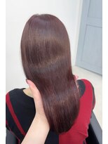 ワク 藤沢店(waku)&nbsp;レッド　ブリーチなし　髪質改善