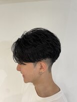 ニアウ 伊勢崎連取店(Niau)&nbsp;メンズマッシュニュアンスパーマメンズパーマ