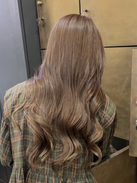 ヘアーアイスカルテット(HAIR ICI QUARTET) 冬美人◎ココアベージュ×オリーブグレージュくびれ