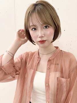 ビーチ(BEACH) 似合わせカット 大人ガーリー　ミディアムレイヤーカット