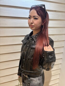 アヴァンス 天王寺店(AVANCE.) ボルドーカラー×透明感カラー