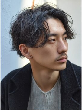 テーラヘアープラス 木更津2号店(TELA HAIR+) センターパート × ニュアンスパーマ