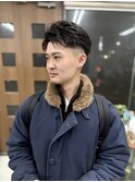 men's hair/ショートフェザー/ニュアンスパーマ/フェザーパーマ