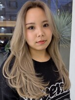タイドヘア 茨木店(TIDE HAIR)&nbsp;【海外HAIR】レイヤーカット/ハイトーンカラー