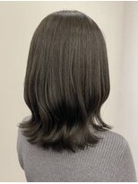 ケアリー 越谷レイクタウン(Carelly)&nbsp;デザインカラー/ウェットスタイル/オリーブベージュ/外ハネ