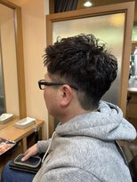 ヘアスペース エーアイアール(Hair Space A.I.R)&nbsp;ソフモヒ×毛流れパーマ