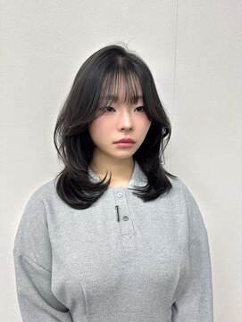 ザシェノンウメダ(THA CHAINON UMEDA) 着物ヘア/大人ガーリー/ダークアッシュ/似合わせカット/心斎橋