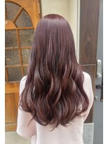 シキオリ(SHIKIORI)&nbsp;髪質改善カラーエステ×ピンクブラウン