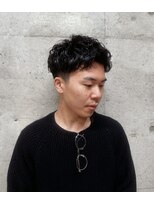 レンゲン(LENGEN) メンズパーマフェードバーバーツイスト理容室カット