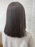 リタッチカラー+シャンプー&ブロー+プレミーク→￥11000