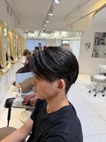 ビビディ バビディ ブー 河原町三条店(Bibbidi.bobbidi.boo)&nbsp;▽センターパート/アイロンなしで毛流れセット