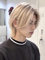 インデックスヘアーユー 錦糸町店(in'dex hair - U)&nbsp;錦糸町×ミルクティーベージュ メンズミルクティーベージュ
