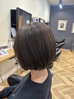 アルター(aL ter)&nbsp;黒髪メルティカラー ウルフミディシースルーバング 鎌取