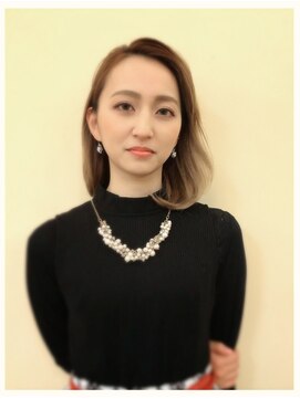 ラウンジ モリオ イケブクロ(Lounge MORIO Ikebukuro) 【morio 池袋】ノーバングかきあげボブ