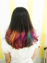 バルテイン(Hair Valtein) レインボーグラデーション