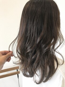 イースタイル 桂店(e-style) 美人巻き×アッシュベージュ お客様スナップ