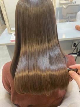 ジーナ 銀座(Zina) アッシュベージュ×髪質改善