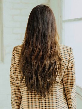 カラーサロンビスカリア 相模原エリア 淵野辺駅店(Color salon Biscaria) グラデーションカラー☆耳かけ☆カール[淵野辺/淵野辺駅]