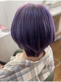 韓国風パールブルーのビビットcolor