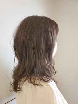 ククル ヘアー(cucule Hair) 京都・大宮cuculehair　ヌーディーグレージュカラー