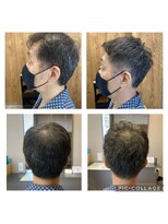 パルファン フォー メン(PARFUM for MEN) 池袋 30代 40代 メンズカット 眉カット  ビジネスショート 