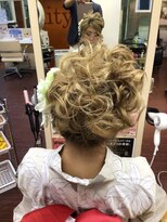 ヘアサロン ユニティ(Hair Salon Unity) ポニーテールカール
