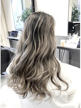 シエラ 心斎橋(CIERA.) CIERA.バレイヤージュ×ユル巻きウェーブ