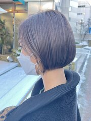 ヘアメイクオズ＆金あゆみ プラチナバイオレット