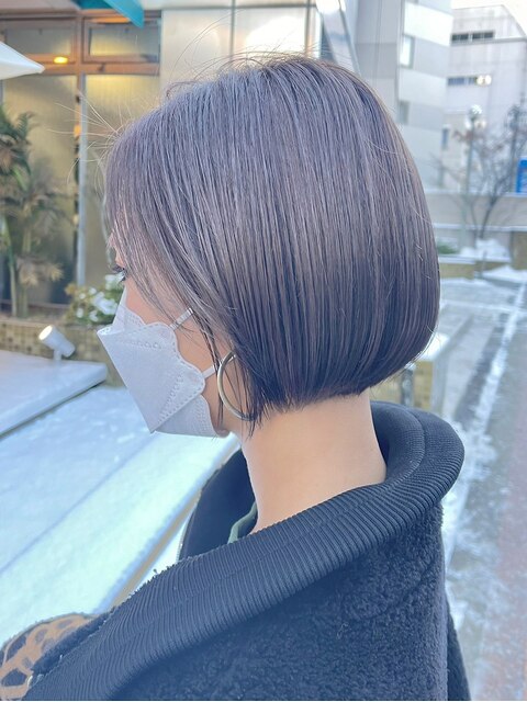 ヘアメイクオズ＆金あゆみ プラチナバイオレット