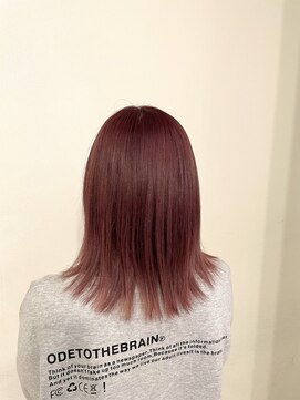 リアン 熊谷本店(Rien) ブリーチ×ピンクカラー